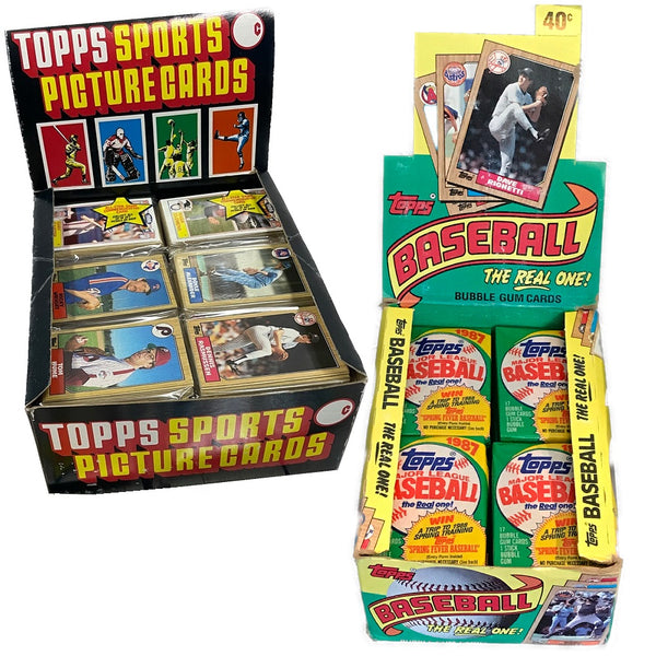 Popular 1987 Topps Picture card pack Unopened