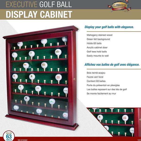 Golf ball collection with display authentic