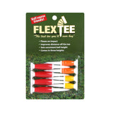 FlexTee Flexible Golf Tees - 8 Pack - Multi Heights