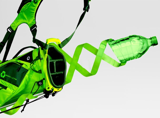 New Golf Bag Made from Recycled Plastic Bottles