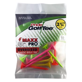Pride Maxx Pro Oversized Plastic Golf Tees