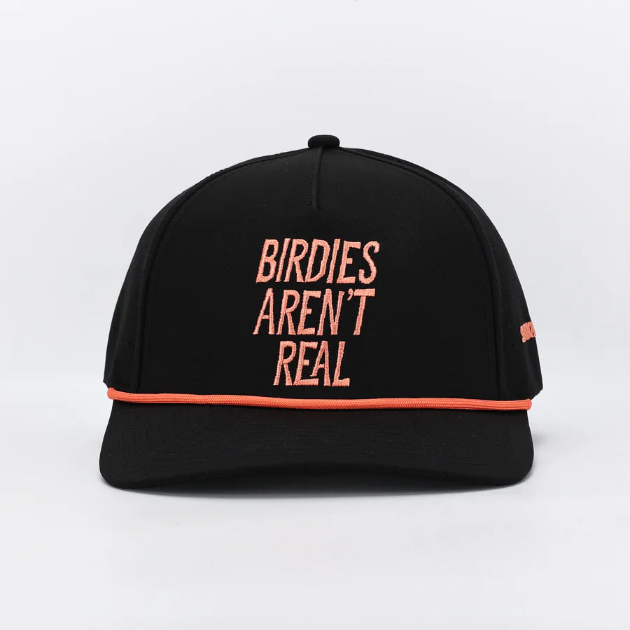 Shank It Golf Birdies Arent Real Black Hat