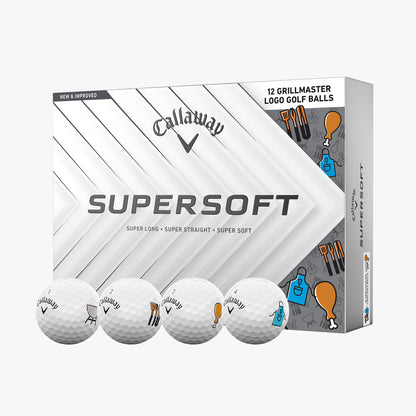 Callaway Supersoft Father's Day Grillmaster Golf Balls