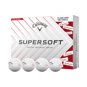 Callaway Supersoft Limited Edition Love Golf Balls