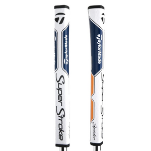 Taylormade Super Stroke Spider Pistol GTR 1.0 Putter Grip - White/Blue