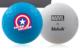 Volvik Marvel Vivid Marvel X Character Golf Balls