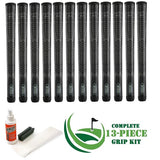 Winn Dri-Tac 2.0 - 13 piece Golf Grip Kit (with tape, solvent, vise clamp)