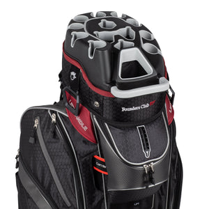 Founders Club Bomb Men's Golf Club Set with 14 Way Organizer Charcoal Bag Right Hand