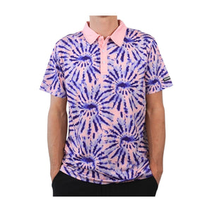 Shank It Golf Tie Dye Polo