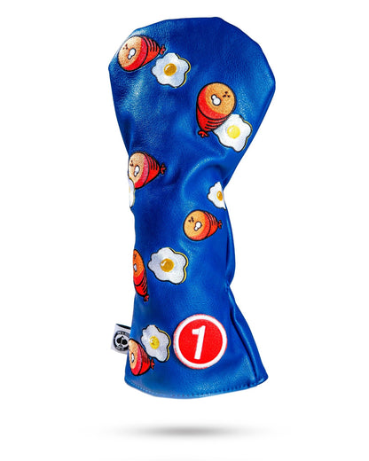 Pins And Aces Golf Ham & Eggs - Driver Cover