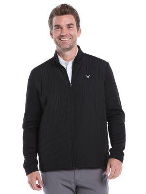 Callaway Quilted Puffer Full Zip Golf Jacket