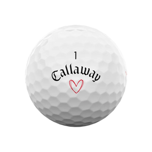 Callaway Supersoft Limited Edition Love Golf Balls