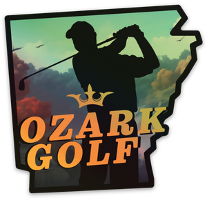 Ozark Golf Holographic Sticker