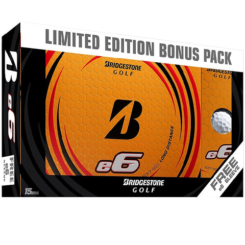 Bridgestone e6 Limited Edition Bonus Pack - White