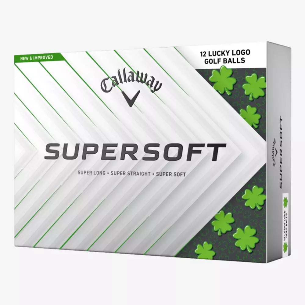 Callaway Supersoft Lucky Logo Golf Balls