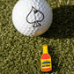 Pins And Aces Golf Louisiana Hot Sauce Ball Marker