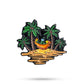Pins And Aces Golf Margaritaville - Sleeping Parrot Ball Marker
