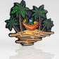 Pins And Aces Golf Margaritaville - Sleeping Parrot Ball Marker