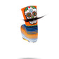 Pins And Aces Golf Mustache Sugar Skull - Blade Putter Cover Orange