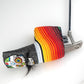 Pins And Aces Golf Mustache Sugar Skull - Blade Putter Cover Gray Camo