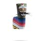 Pins And Aces Golf Mustache Sugar Skull - Blade Putter Cover Green Camo