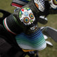 Pins And Aces Golf Mustache Sugar Skull - Blade Putter Cover Green Camo