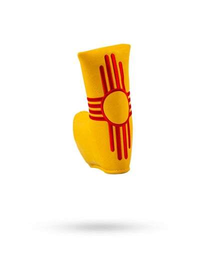 Pins And Aces Golf New Mexico State Flag - Blade Putter Cover