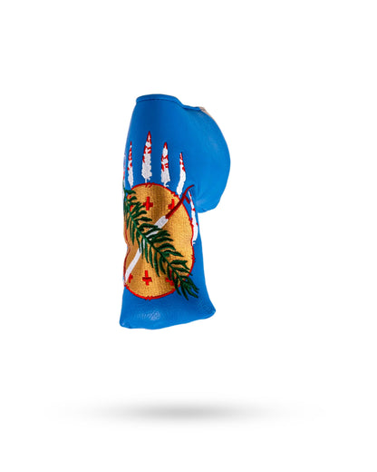 Pins And Aces Golf Oklahoma State Flag - Blade Putter Cover