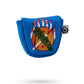 Pins And Aces Golf Oklahoma State Flag - Mallet Putter Cover