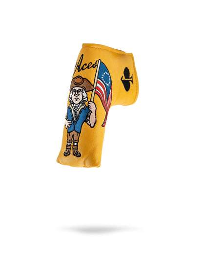 Pins And Aces Golf Patriot Blade Putter Cover