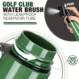 Golf Club Brush with Spray Bottle