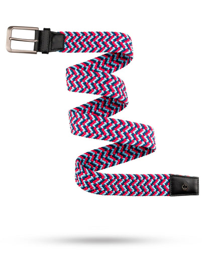 Pins and Aces Golf Braided Cabo Belt