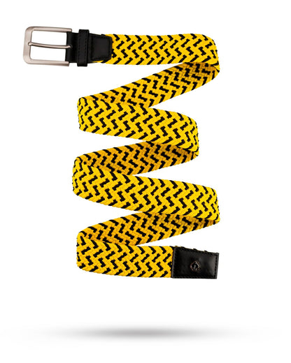 Pins And Aces Golf Pins Belt - Yellow