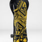 Pins And Aces Golf Black/Gold Queen of Spades - Fairway Cover