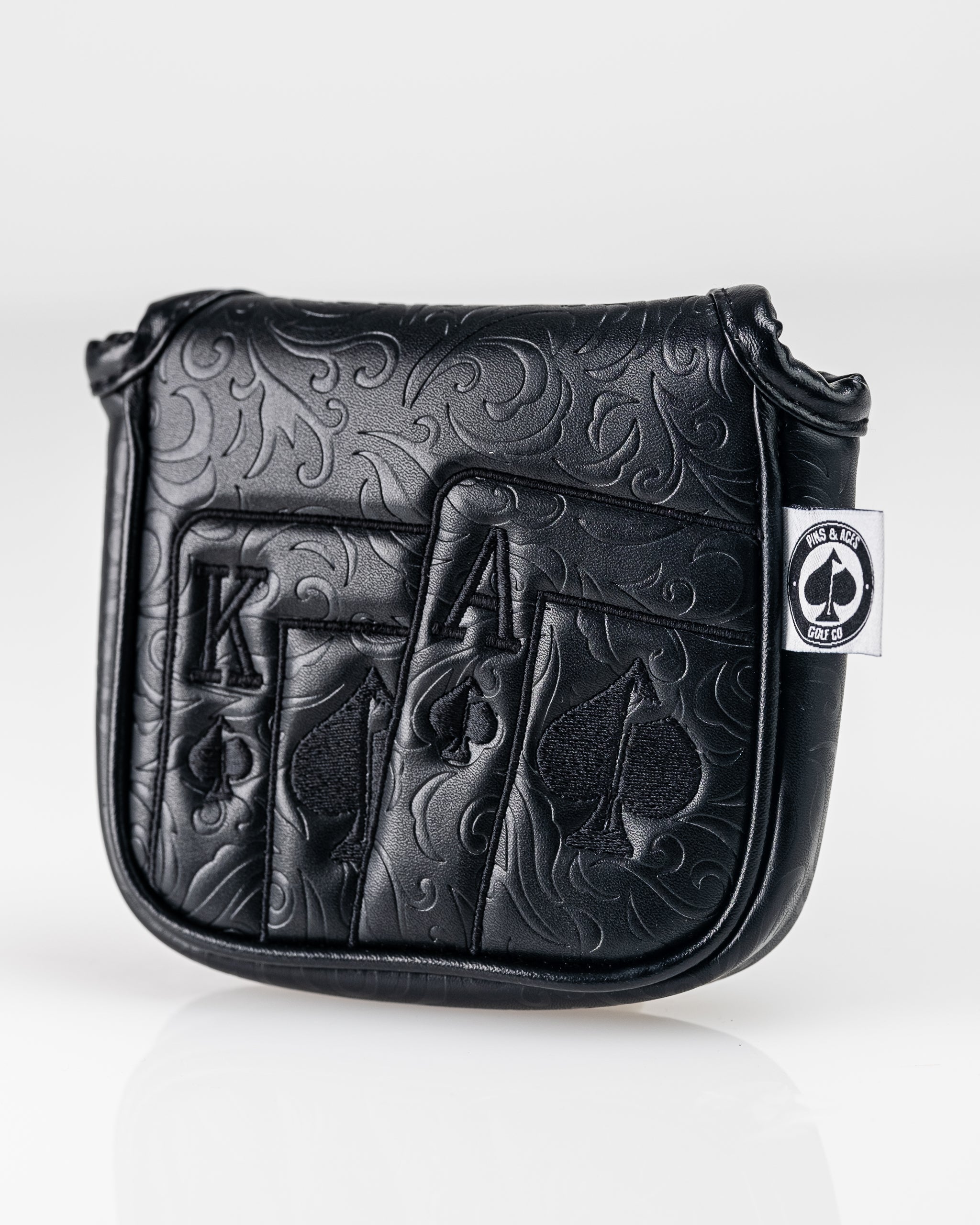 Pins and Aces Ace of Spades Mallet Putter Cover - Thumbnail 3