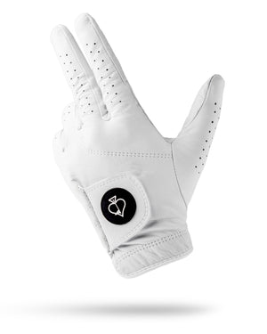 Pins And Aces Golf Premium Tour Glove - Ghost White