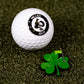 Pins And Aces Golf Shamrock Ball Marker