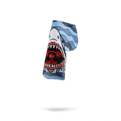 Pins And Aces Golf Shark Attack Blade Putter Cover