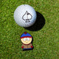 Pins And Aces Golf South Park Ball Marker - Stan