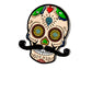 Pins And Aces Golf Sugar Skull Ball Marker