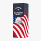 Callaway Chrome Soft USA Stripe Golf Balls