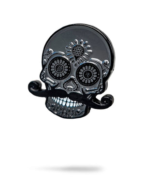 Pins And Aces Golf Blackout Sugar Skull Ball Marker