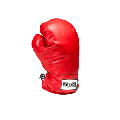 Pins And Aces Golf Boxing Glove Red - Fairway Cover