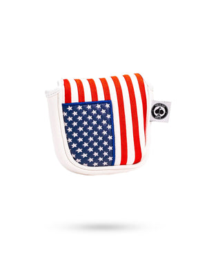 Pins And Aces Golf USA Tribute - Mallet Putter Cover