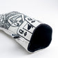 Pins And Aces Golf White Out Queen of Spades - Fairway Cover