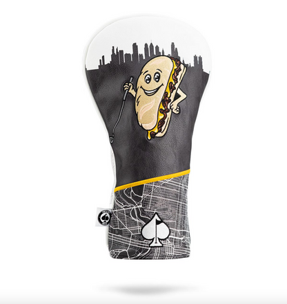 Pins And Aces Golf Whiz Wit Driver Cover