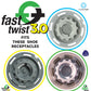 Softspikes Black Widow Golf Spikes Fast Twist 3.0