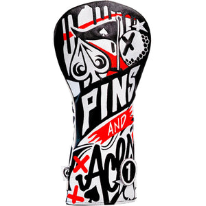 Pins And Aces Golf Graffiti - Driver Cover
