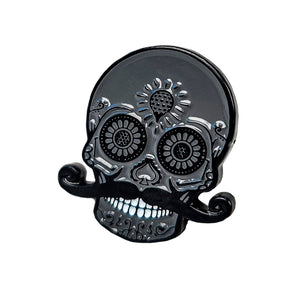 Pins And Aces Golf Blackout Sugar Skull Ball Marker