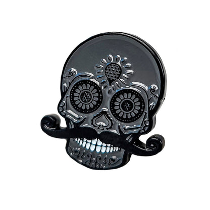 Pins And Aces Golf Blackout Sugar Skull Ball Marker